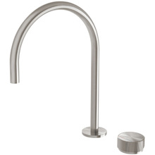 Axia Gooseneck Kitchen Sink Hob Mixer Set