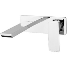 Gloss Bath Wall Mixer Set
