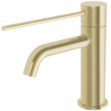 Vivid Slimline Curved Extended Lever Basin Mixer