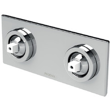 Zimi Brass Twin Wall Mixer