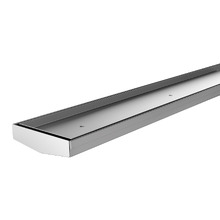 Phoenix V 100mm Stainless Steel Linear Tile Insert Linear Shower Grate with 90mm Outlet