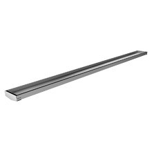 Phoenix V Stainless Steel Tile Insert Linear Shower Grate Kit with 45mm Outlet