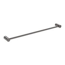 Vivid Slimline Single Bar Brass Towel Rail