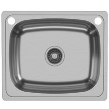 610mm Single Stainless Steel Laundry Sink