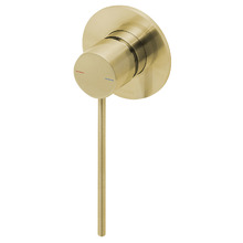 Accessible Vivid Slimline Pin Extended Lever Shower/Bath Wall Mixer