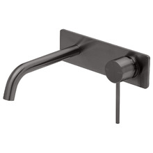 Vivid Slimline 175mm Bath/Basin Wall Mixer Set