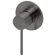 Vivid Slimline Pin Lever Shower/Bath Wall Mixer