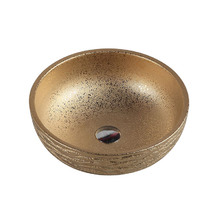 Art Gold Nueva Round Counter Top Ceramic Basin