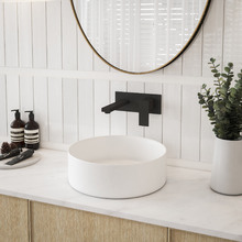 35.5cm Spin Round Counter Top Ceramic Basin