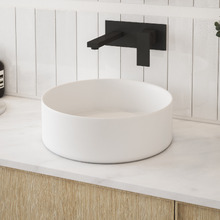 Nueva 355mm Round Ceramic Above Counter Basin