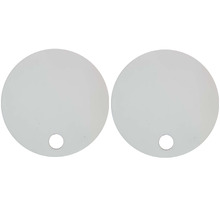 Toilet Seat Hinge Cover Plates (Set of 2)