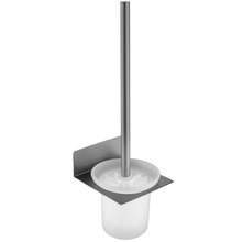 Aldo Steel Toilet Brush with Holder