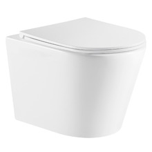 Zara66 Slim Seat Wall Hung Toilet Pan