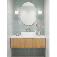 Evea 500mm Pill Counter Top Ceramic Basin