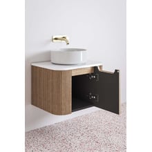 Airlie 600mm Wall Hung Single Vanity with Quartz Stone Countertop