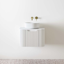 Airlie 600mm Wall Hung Single Vanity with Quartz Stone Countertop