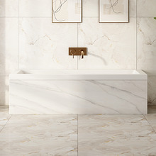 Lysandra Gloss White Acrylic Drop in Bath