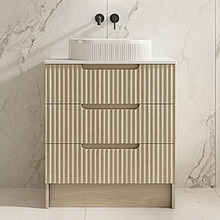 Colette 750mm Freestanding Vanity with Stone Countertop