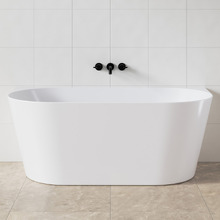 Musen Back-To-Wall Acrylic Thin Edge Bath
