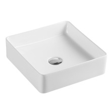 Nueva 360mm Square Counter Top Ceramic Basin