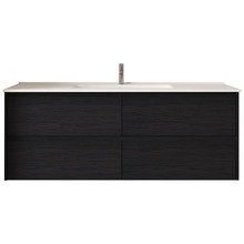 Laulea 1500mm Wall Hung Single Vanity with Ceramic Countertop