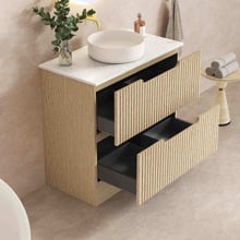 Colette 900mm Freestanding Vanity with Stone Countertop