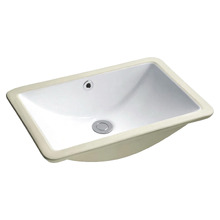 Novo 470mm Gloss White Rectangular Undermount Basin