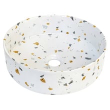 Sorrento 360mm Gold Terrazzo Above Counter Basin
