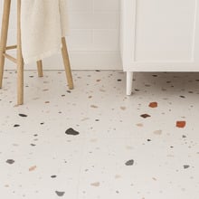Luxe Terrazzo Encaustic Stick on Tile (10 Pack)