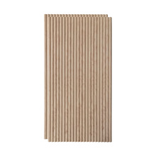 Mikos 1200 x 600mm Oak Grain Flexible Demi Round Wall Panels (Set of 2)