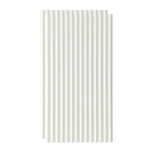 Mikos 1200 x 600mm Primed Flexible Scallop Wall Panels (Set of 2)