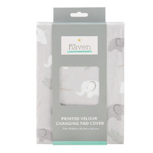 Little Haven Elephant Change Pad Cover