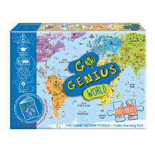 Go Genius 100 Piece World Jigsaw Puzzle