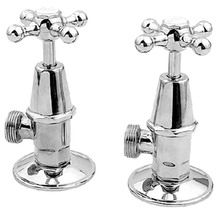 2 Piece Noosa Brass Washing Machine Tap Set