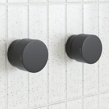 Loui Matte Black Round Wall Top Assembly