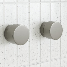 Loui Brushed Nickel Round Wall Top Assemblies