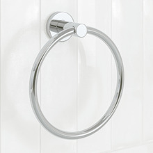 Elle Chrome Towel Ring