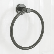 Elle Gunmetal Towel Ring