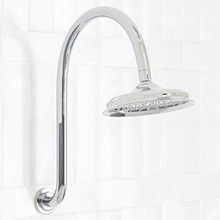 Augustine 220mm Gooseneck Shower Arm & Head