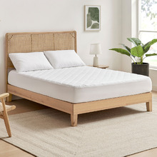Raleigh Hypoallergenic Quilted Waterproof Cotton Mattress Protector