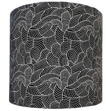 Aboriginal Body Black Cotton Lamp Shade
