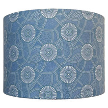 Kangaroo Path Aboriginal Art Cotton Lamp Shade