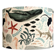 Sea Life Lover Cotton Lamp Shade