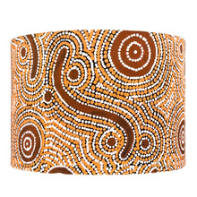 Dreaming Jukurrpa Aboriginal Cotton Lamp Shade