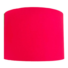 Viva Magenta Cotton Lamp Shade