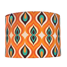 70's Retro Cotton Lamp Shade