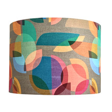 Retro Multi-Colour Cotton Lamp Shade
