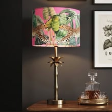 Palma Leopard Table Lamp