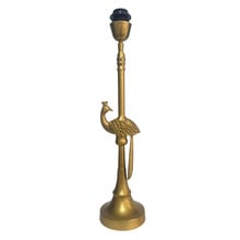 Pavo Metal Peacock Lamp Base