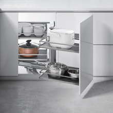 Diamond Magic Corner Pull Out Kitchen Storage